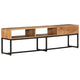 TV-Schrank 160x30x45 cm Massivholz Akazie