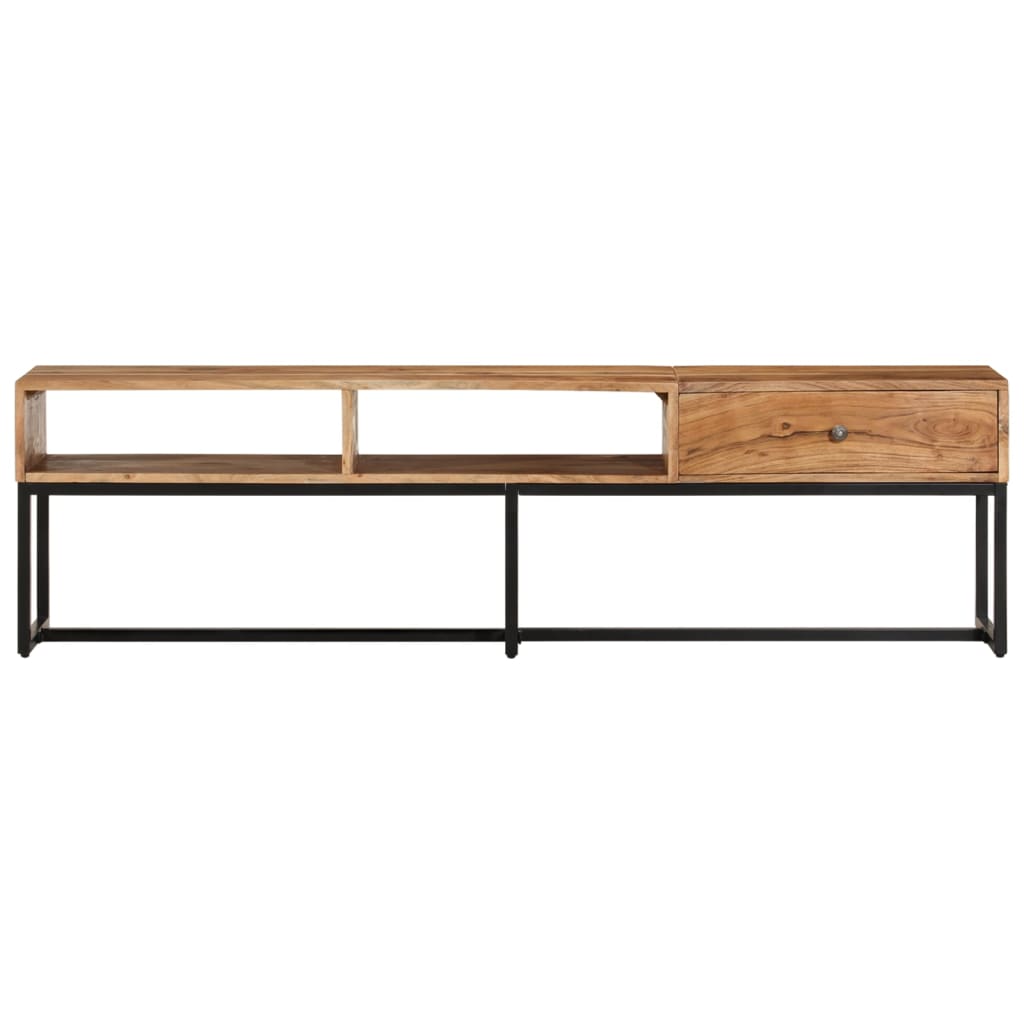 TV-Schrank 160x30x45 cm Massivholz Akazie - Pazzar.ch