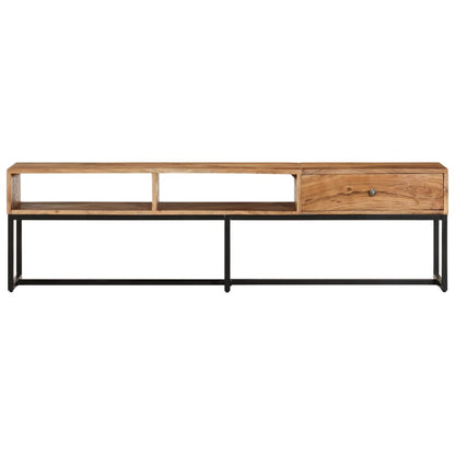 TV-Schrank 160x30x45 cm Massivholz Akazie - Pazzar.ch
