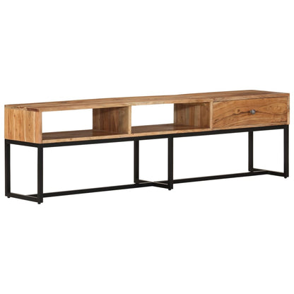 TV-Schrank 160x30x45 cm Massivholz Akazie - Pazzar.ch