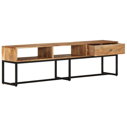 TV-Schrank 160x30x45 cm Massivholz Akazie - Pazzar.ch