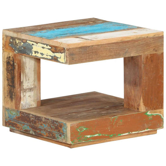 Couchtisch 45x45x40 cm Altholz Massiv - Pazzar.ch