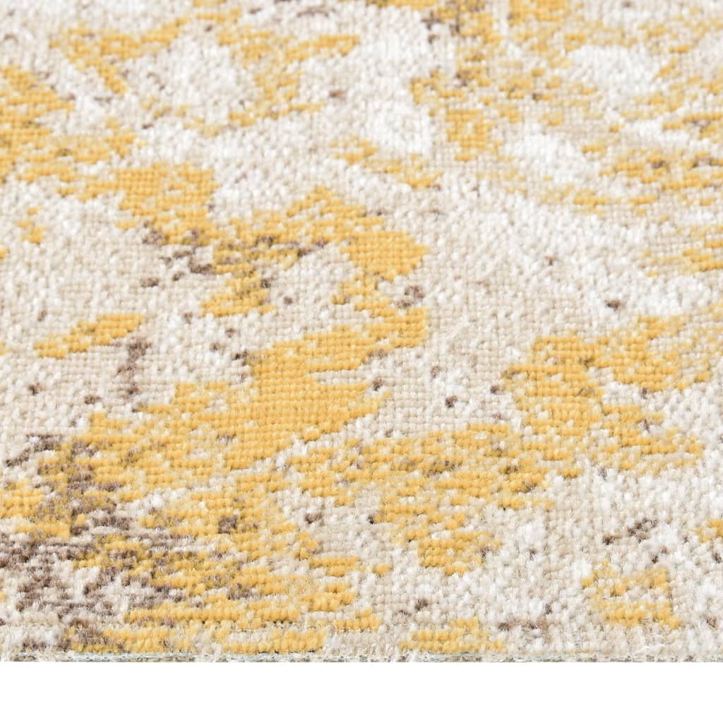 Outdoor-Teppich Flachgewebe 80x150 cm Gelb - Pazzar.ch