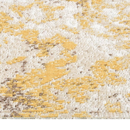Outdoor-Teppich Flachgewebe 115x170 cm Gelb - Pazzar.ch