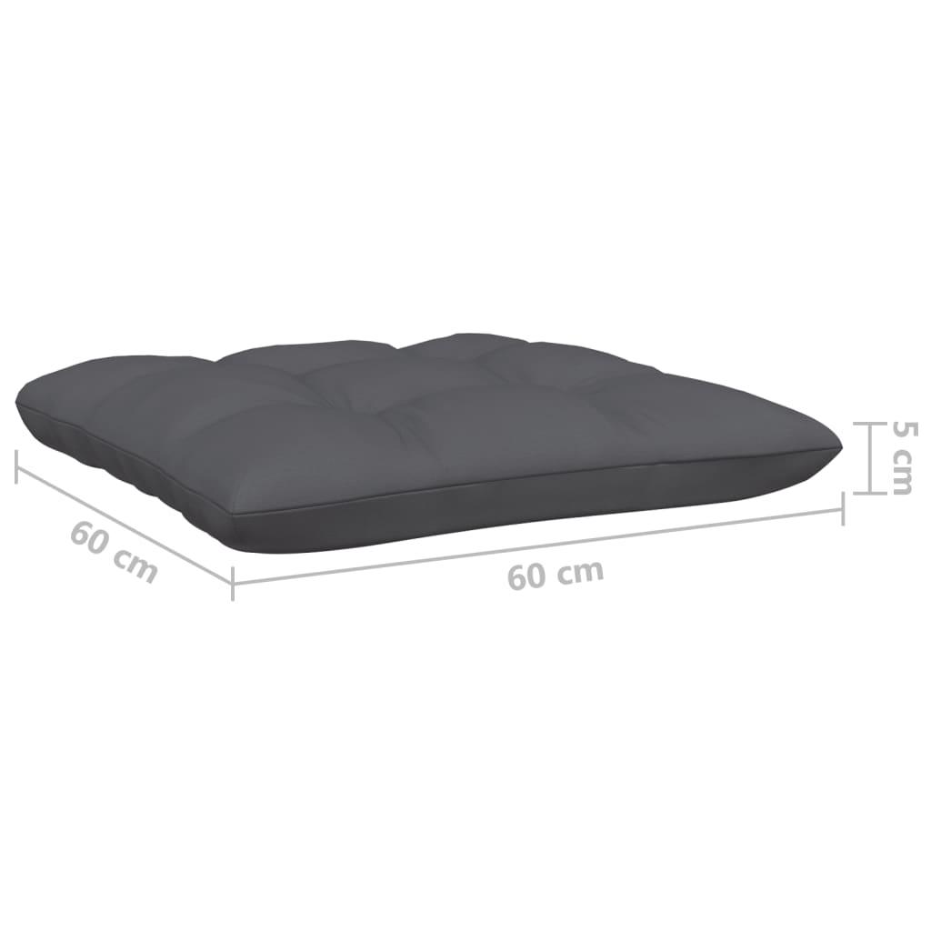 Garten-Ecksofa mit Kissen in Schwarz Massivholz Kiefer - Pazzar.ch