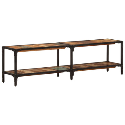 TV-Schrank 150x30x41 cm Altholz Massiv - Pazzar.ch