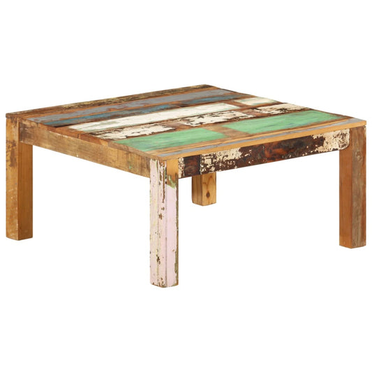 Couchtisch 80x80x40 cm Altholz Massiv - Pazzar.ch