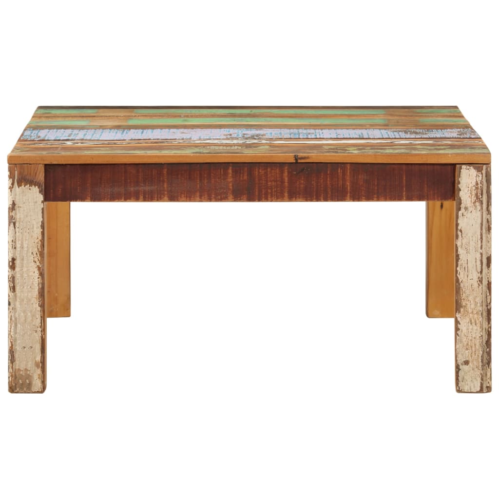 Couchtisch 80x80x40 cm Altholz Massiv - Pazzar.ch