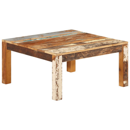 Couchtisch 80x80x40 cm Altholz Massiv - Pazzar.ch