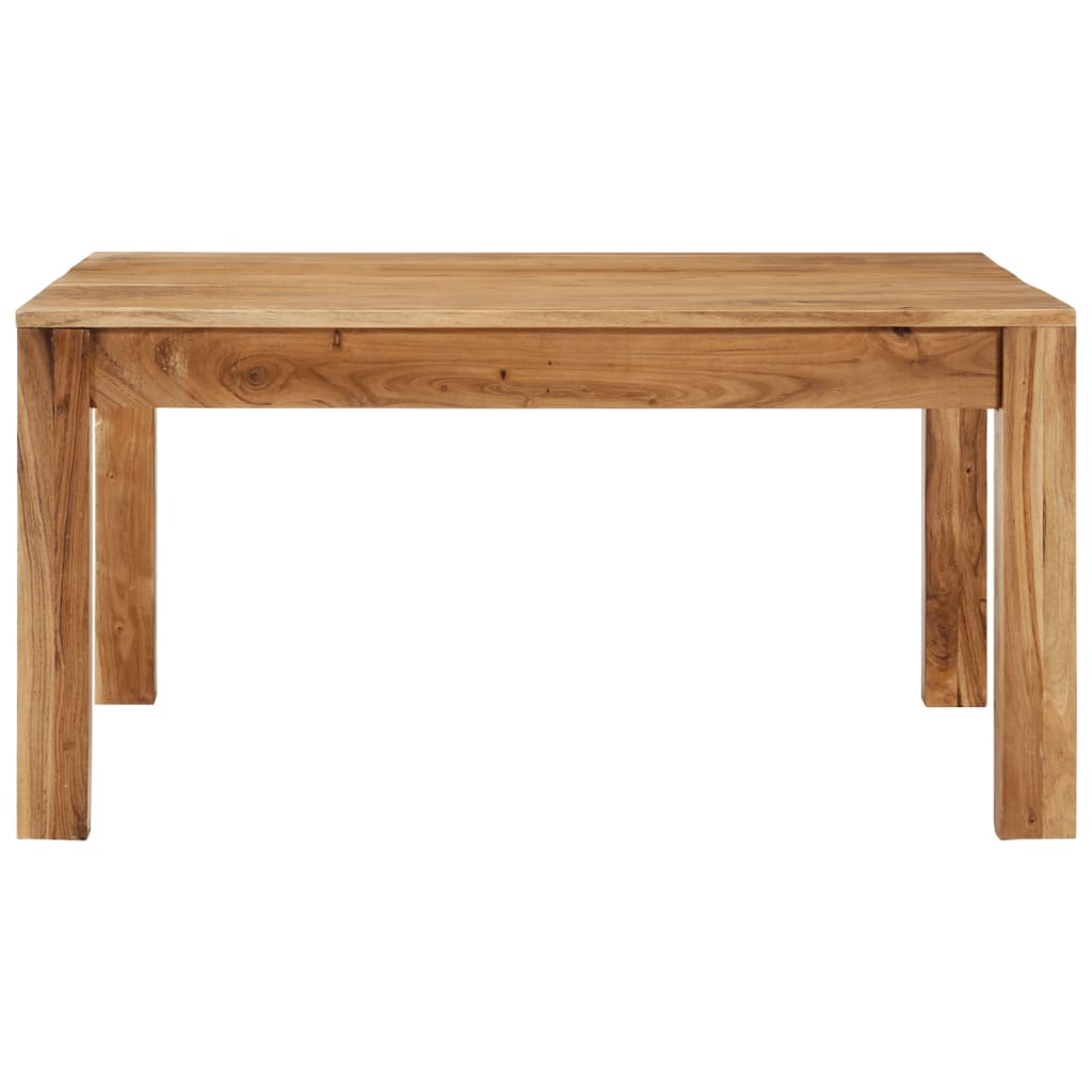 Couchtisch 80x80x40 cm Massivholz Akazie - Pazzar.ch