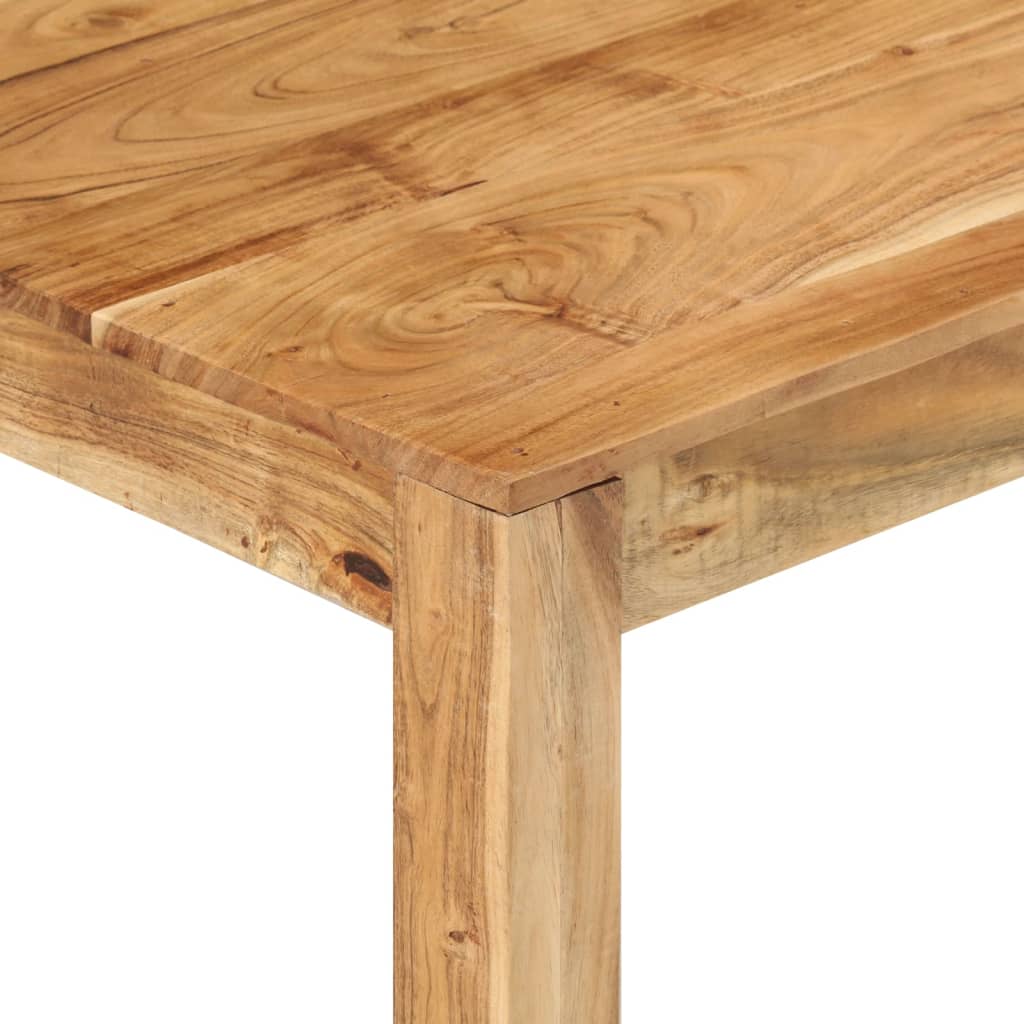 Couchtisch 80x80x40 cm Massivholz Akazie - Pazzar.ch