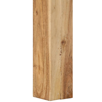 Couchtisch 80x80x40 cm Massivholz Akazie - Pazzar.ch