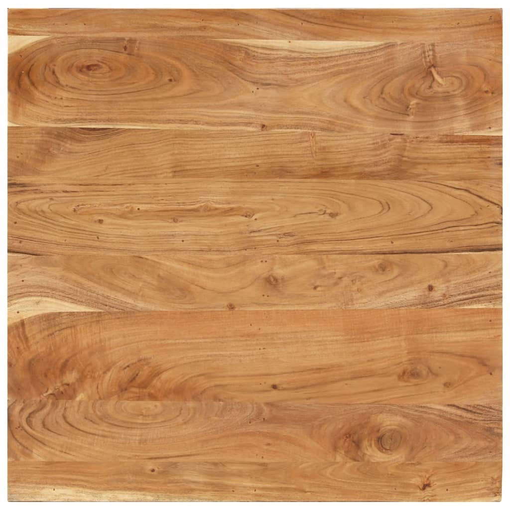 Couchtisch 80x80x40 cm Massivholz Akazie - Pazzar.ch