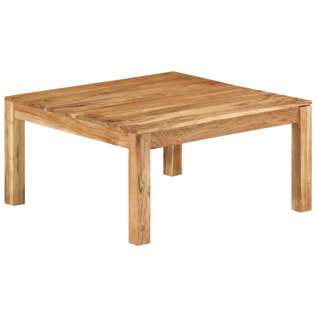 Couchtisch 80x80x40 cm Massivholz Akazie - Pazzar.ch