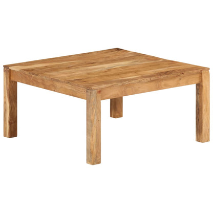 Couchtisch 80x80x40 cm Massivholz Akazie - Pazzar.ch