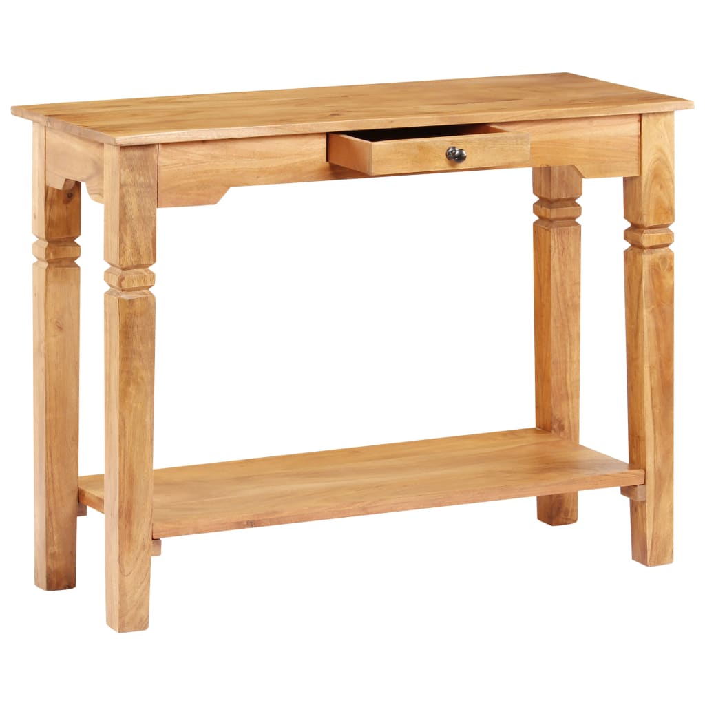 Konsolentisch 100x40x76 cm Massivholz Akazie - Pazzar.ch