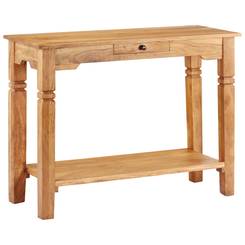 Konsolentisch 100x40x76 cm Massivholz Akazie - Pazzar.ch