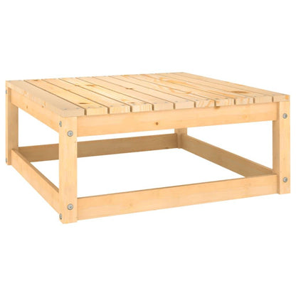 10-tlg. Garten-Lounge-Set mit Kissen Massivholz Kiefer - Pazzar.ch