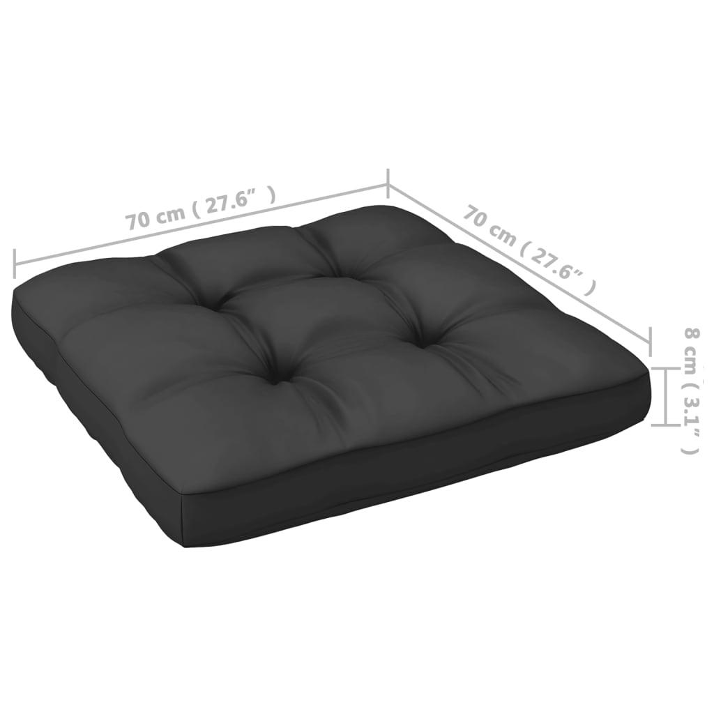 10-tlg. Garten-Lounge-Set mit Kissen Massivholz Kiefer - Pazzar.ch