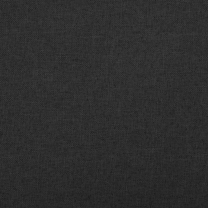 Faltbare Sitzbank mit Stauraum Schwarz 76x38x38 cm Leinenoptik - Pazzar.ch