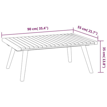 9-tlg. Garten-Lounge-Set mit Kissen Massivholz Akazie - Pazzar.ch