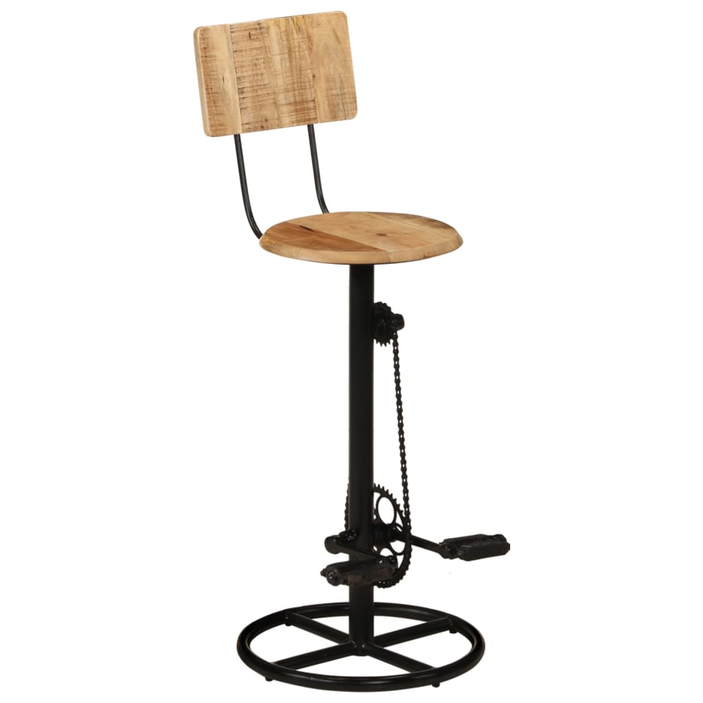 Barhocker 2 Stk. Massivholz Mango - Pazzar.ch