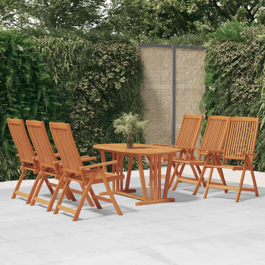 Klappbare Gartenstühle 6 Stk. Massivholz Eukalyptus - Pazzar.ch