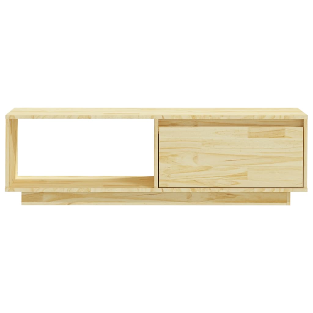 TV-Schrank 110x30x33,5 cm Massivholz Kiefer - Pazzar.ch