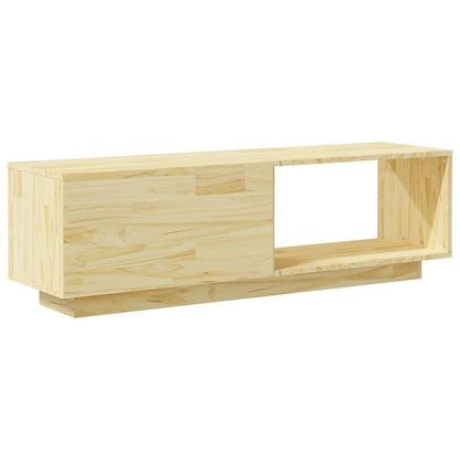 TV-Schrank 110x30x33,5 cm Massivholz Kiefer - Pazzar.ch