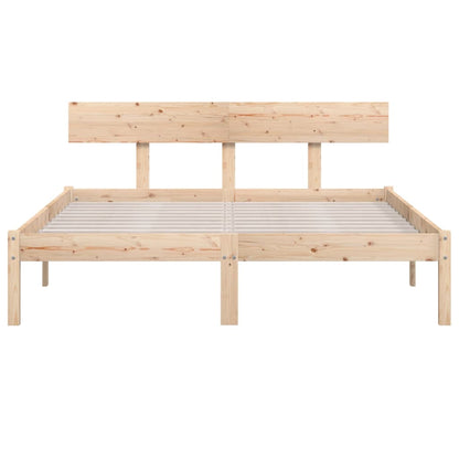 Massivholzbett Kiefer 140x190 cm - Pazzar.ch