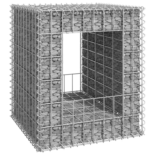 Gabionensäule 50x50x60 cm Eisen - Pazzar.ch