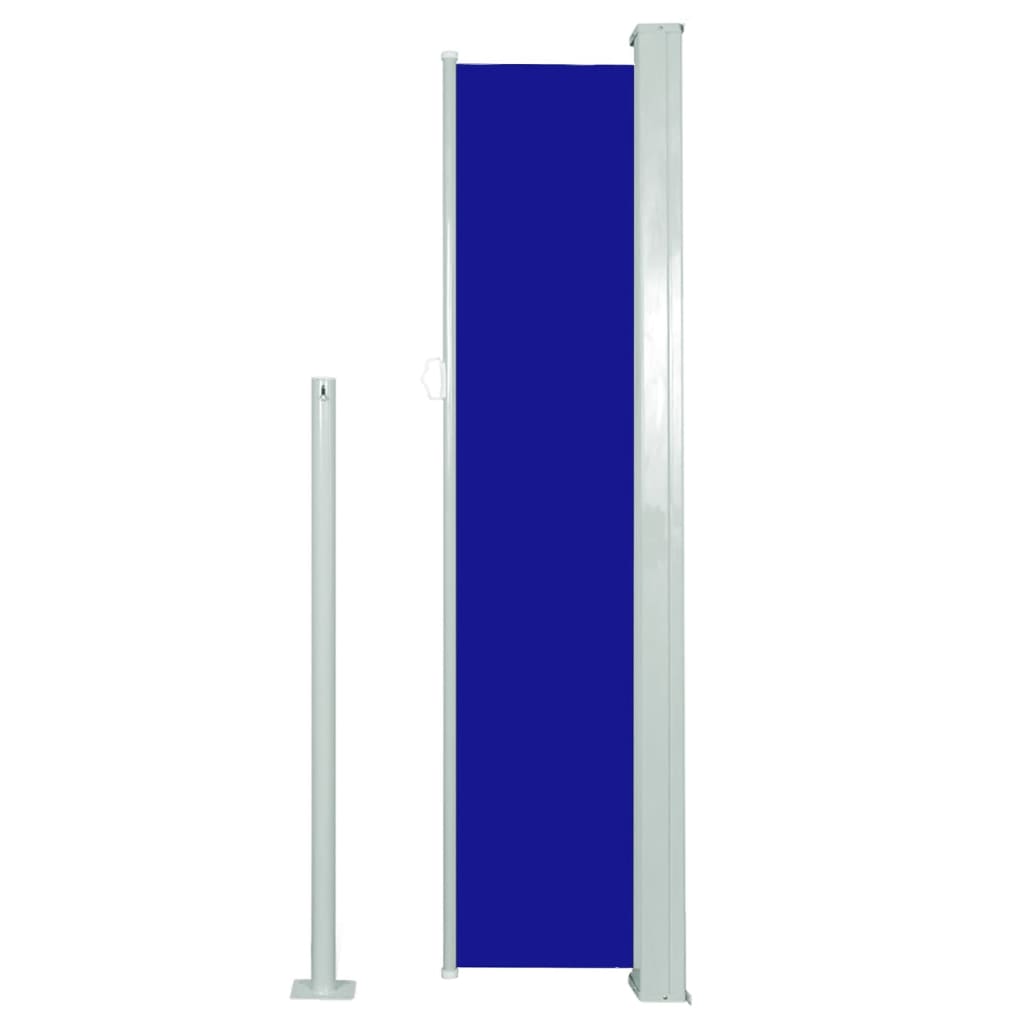 Seitenmarkise Ausziehbar 140x300 cm Blau - Pazzar.ch