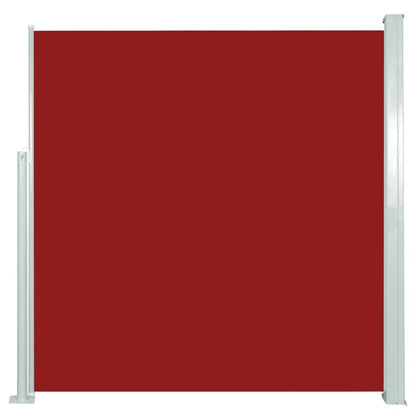 Seitenmarkise Ausziehbar 140x300 cm Rot - Pazzar.ch
