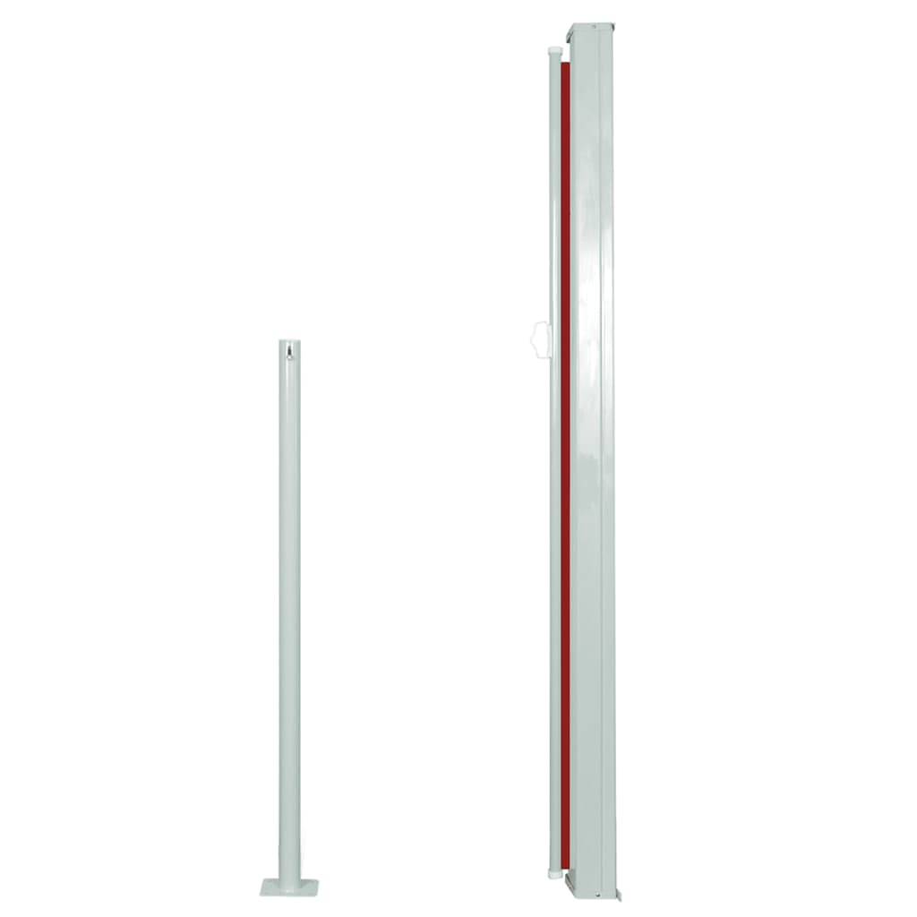 Seitenmarkise Ausziehbar 140x300 cm Rot - Pazzar.ch