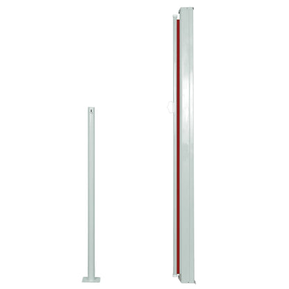 Seitenmarkise Ausziehbar 140x300 cm Rot - Pazzar.ch