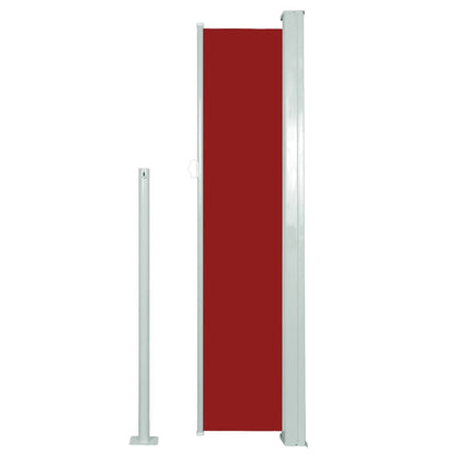 Seitenmarkise Ausziehbar 140x300 cm Rot - Pazzar.ch