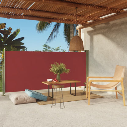Seitenmarkise Ausziehbar 140x300 cm Rot - Pazzar.ch
