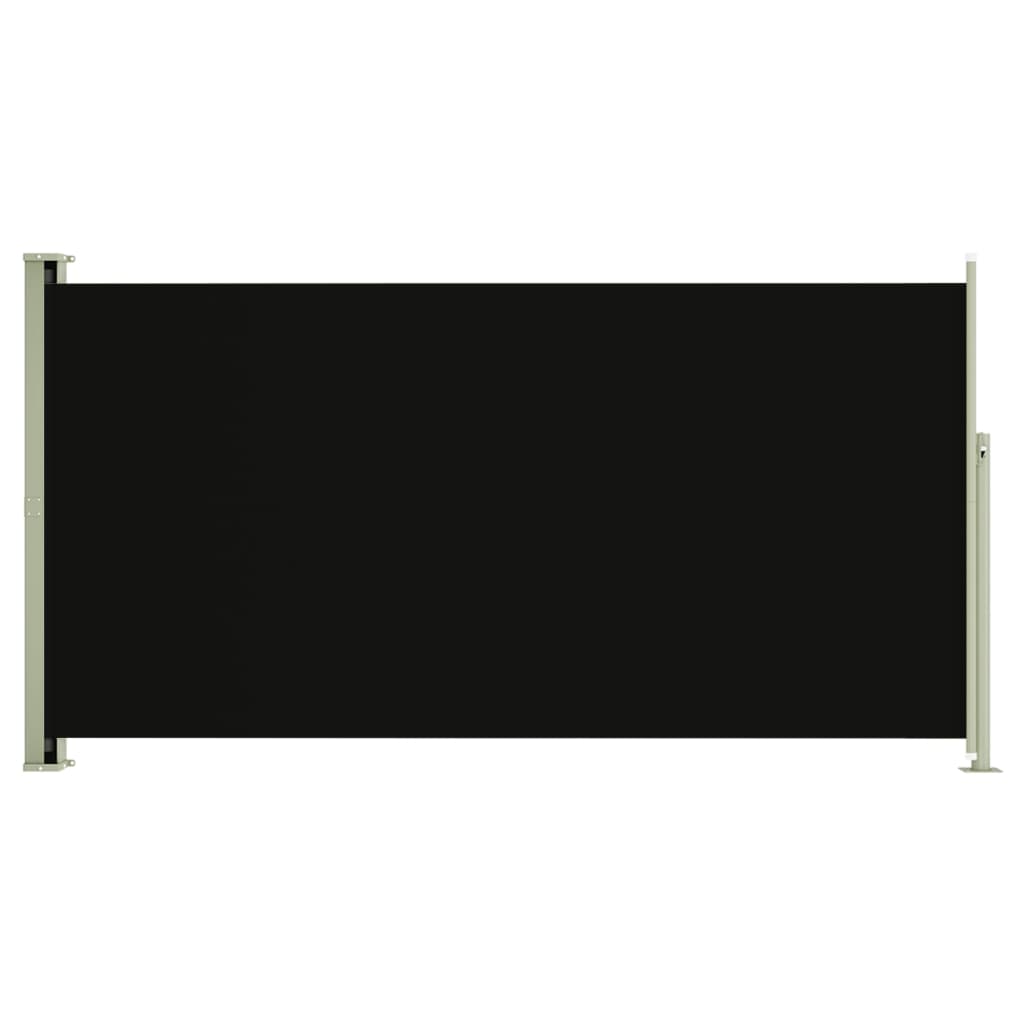 Seitenmarkise Ausziehbar 160x300 cm Schwarz - Pazzar.ch