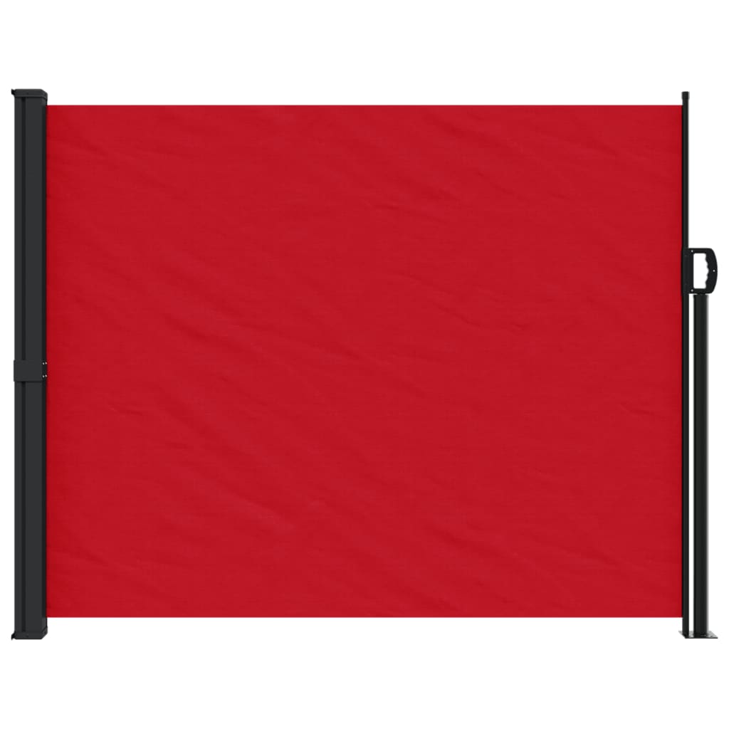 Seitenmarkise Ausziehbar 160x300 cm Rot - Pazzar.ch