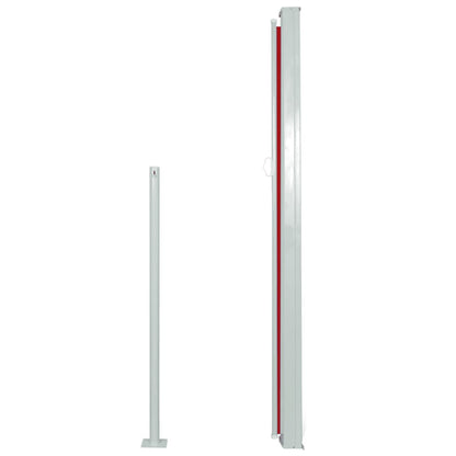 Seitenmarkise Ausziehbar 160x300 cm Rot - Pazzar.ch