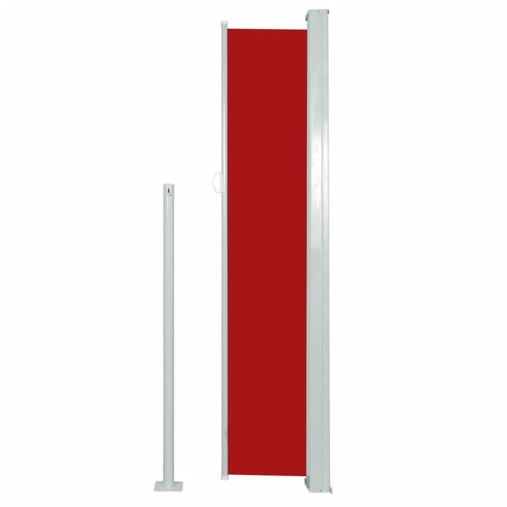 Seitenmarkise Ausziehbar 160x300 cm Rot - Pazzar.ch