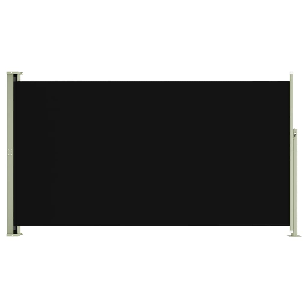 Seitenmarkise Ausziehbar 170x300 cm Schwarz - Pazzar.ch