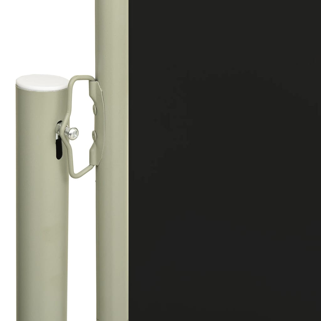 Seitenmarkise Ausziehbar 170x300 cm Schwarz - Pazzar.ch