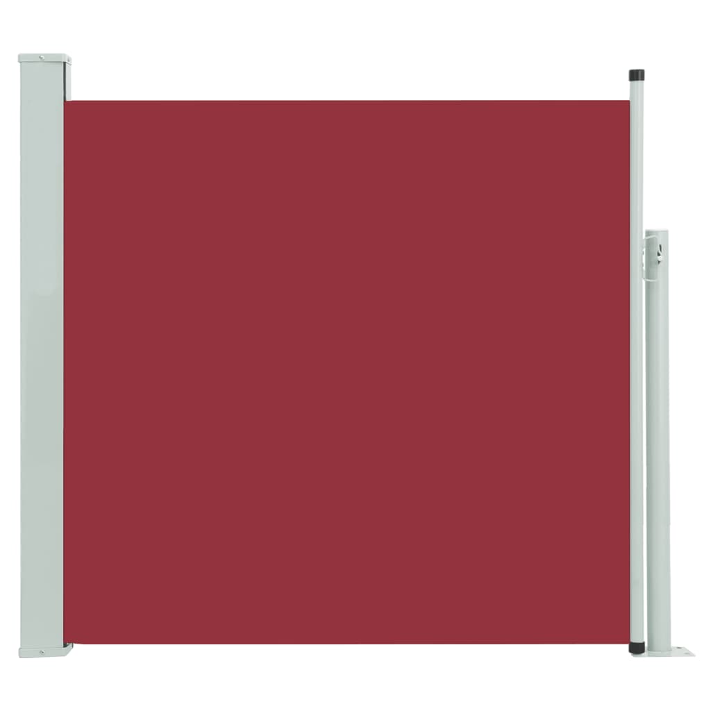 Seitenmarkise Ausziehbar 170x300 cm Rot