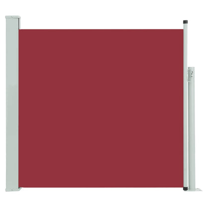 Seitenmarkise Ausziehbar 170x300 cm Rot - Pazzar.ch