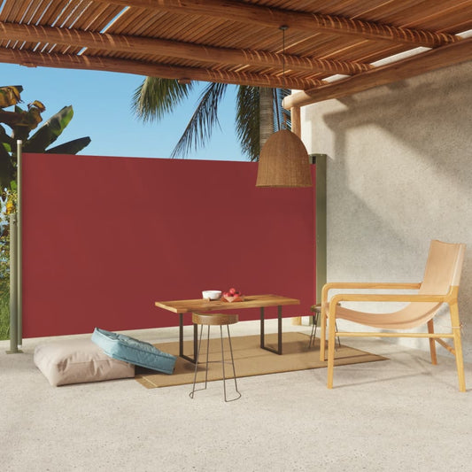 Seitenmarkise Ausziehbar 170x300 cm Rot - Pazzar.ch