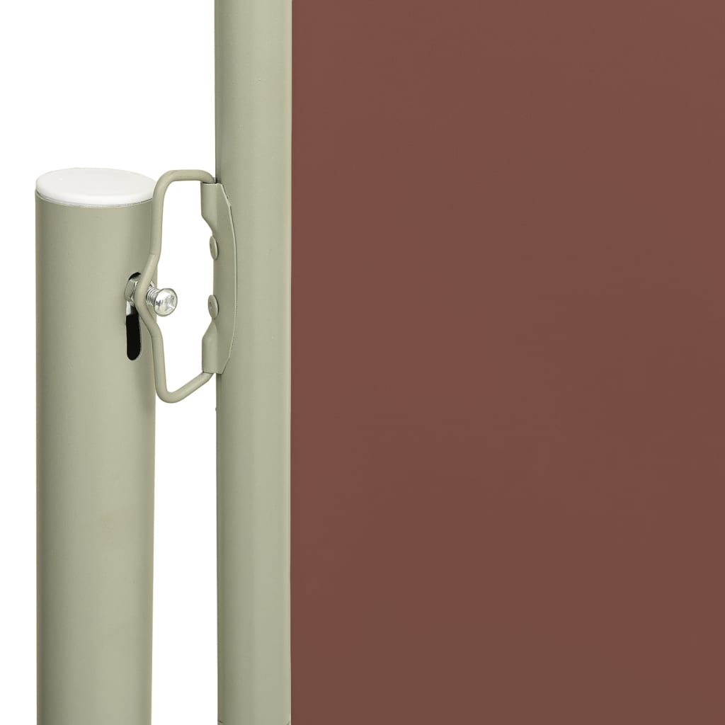 Seitenmarkise Ausziehbar 170x300 cm Braun - Pazzar.ch