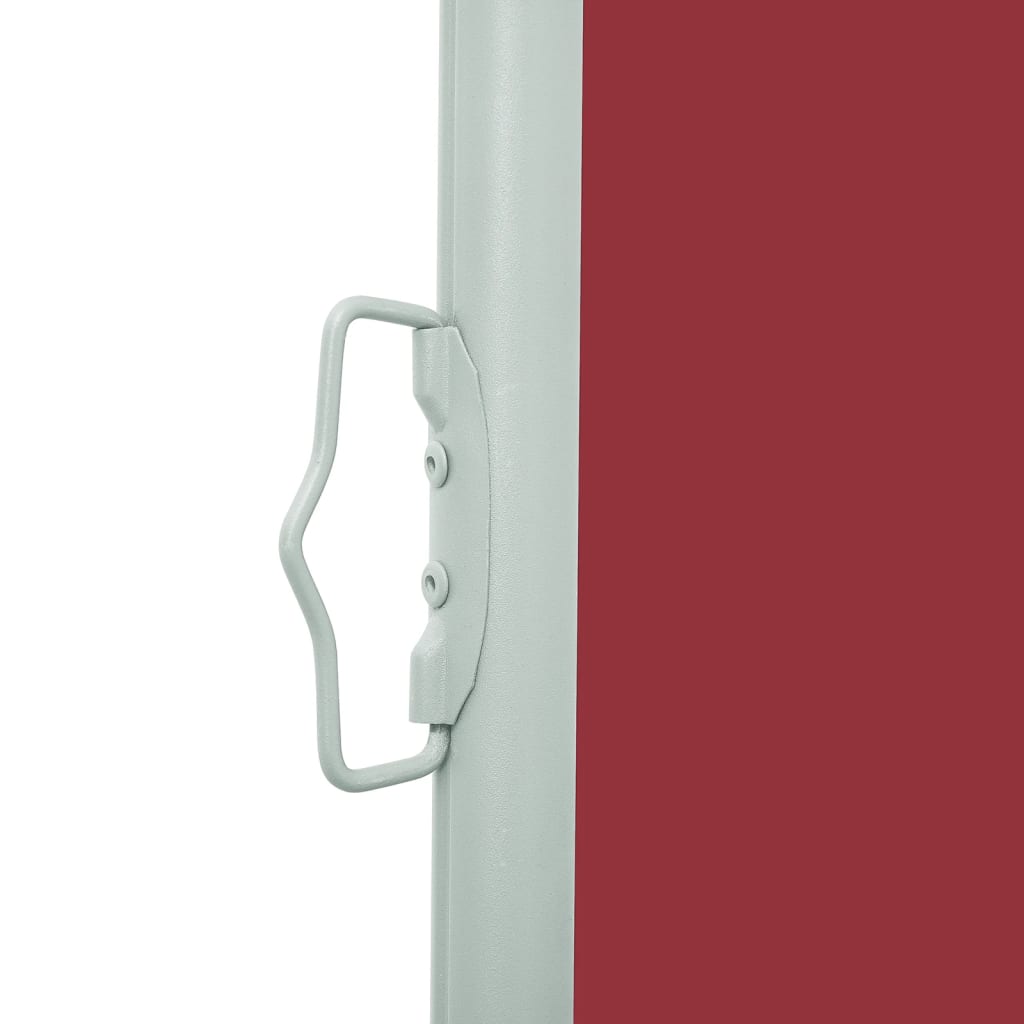Seitenmarkise Ausziehbar 140x500 cm Rot - Pazzar.ch