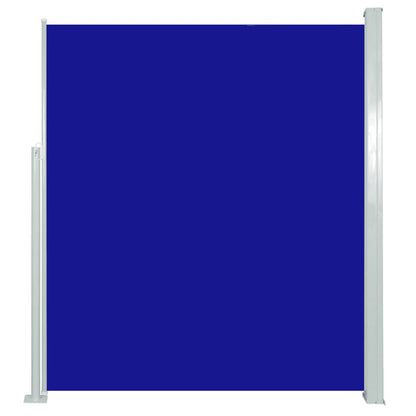 Seitenmarkise Ausziehbar 160x500 cm Blau - Pazzar.ch