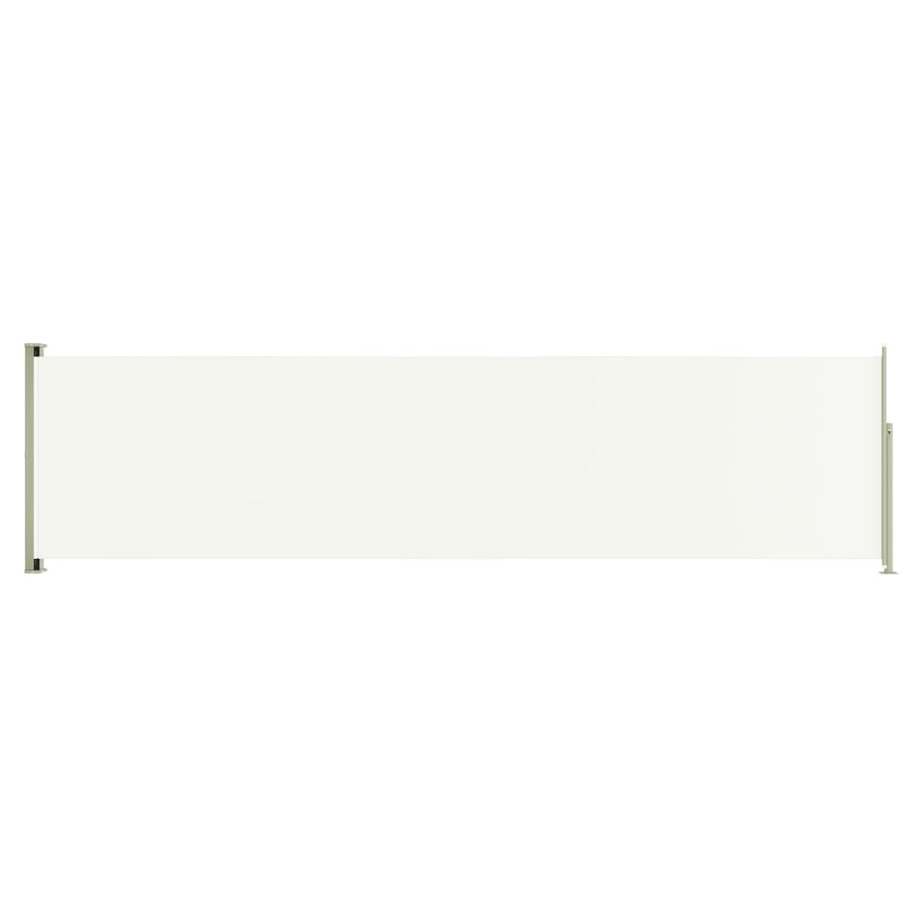 Seitenmarkise Ausziehbar 160x600 cm Creme - Pazzar.ch